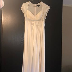Off white only worn once dress/wedding dress